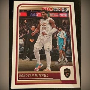 Donovan Mitchell 2023 NBA Hoops Panini Card